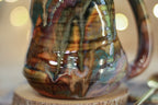 04-C Rainbow Cavern Textured Divot Mug - TOP SHELF MISFIT, 16 oz.