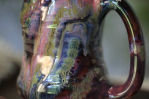 03-C Purple  PROTOTYPE Textured Divot 'Cuddle' Mug, 19 oz.
