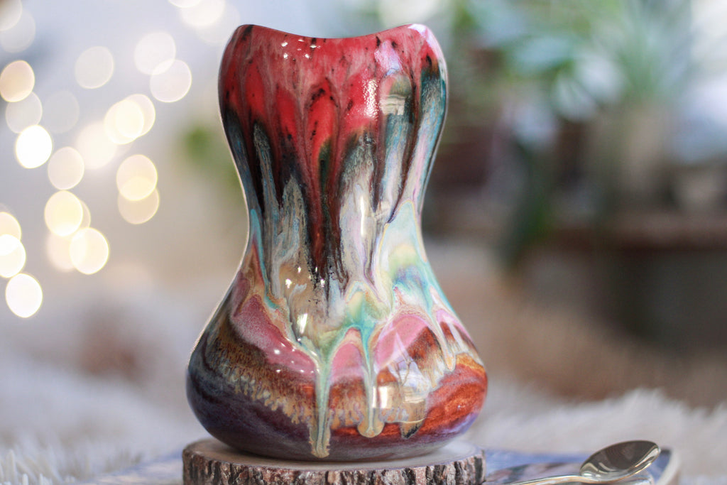 05-B Rainbow 'FLOW' Gourd Cup, 20 oz.