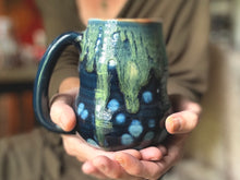 Load image into Gallery viewer, 07-E  Blue PROTOTYPE Textured Divot Mug - MISFIT, 19 oz. - 15% off