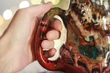 Load image into Gallery viewer, 01-B Desert Oasis Barely Flared Textured Divot Mug - TOP SHELF, 25 oz.