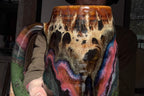 01-B Molten Cheetah Textured Mug - TOP SHELF MISFIT, 27 oz.