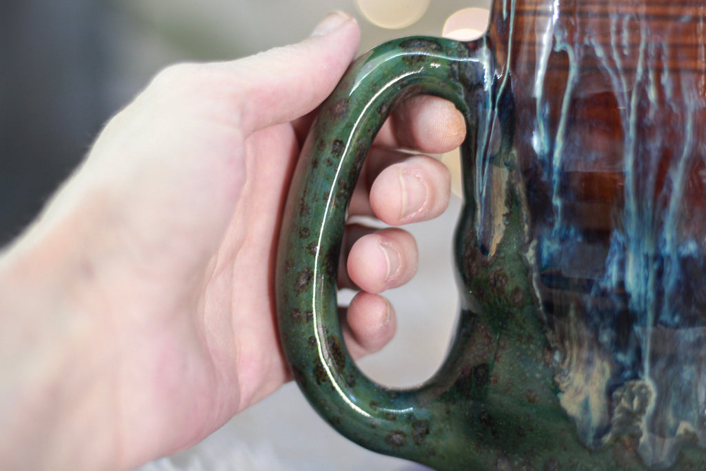 01-C New Wave Textured Mug - TOP SHELF, 27 oz
