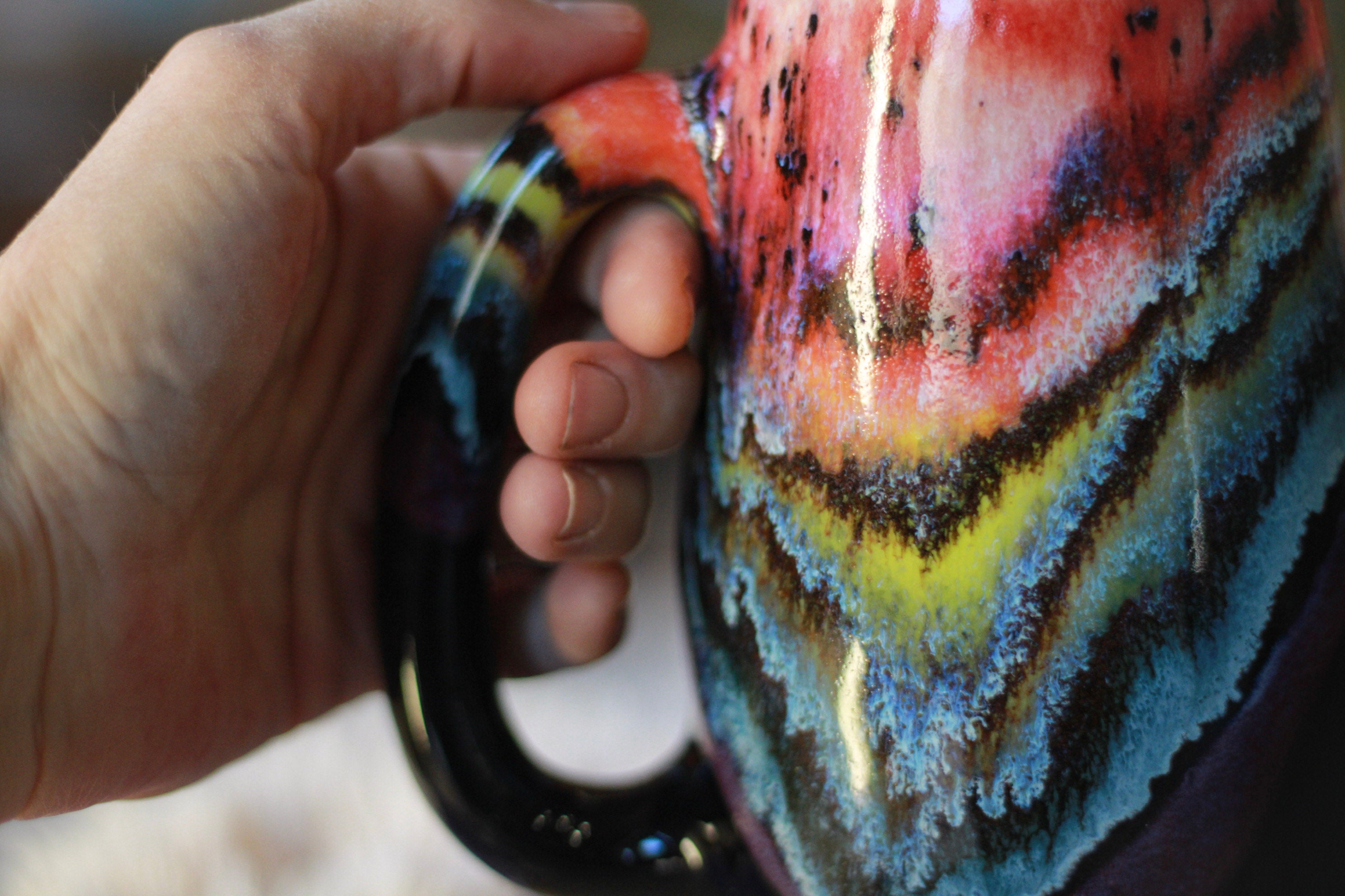 01-C Rainbow Family Mug - TOP SHELF, 24 oz.
