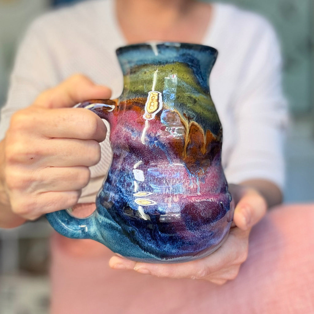 05-C Midnight Rainbow Cuddle Mug, TOP SHELF - 26 oz.