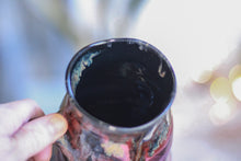 Load image into Gallery viewer, 04-D Scarlet Grotto Variation Barely Flared Textured Divot Mug - TOP SHELF MISFIT, 22 oz.