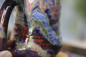 03-C Purple  PROTOTYPE Textured Divot 'Cuddle' Mug, 19 oz.