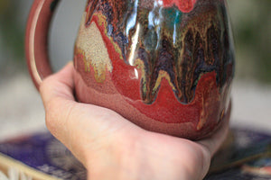 03-E Earthy Mauve 'FLOW' PROTOTYPE  Mug, 22 oz.