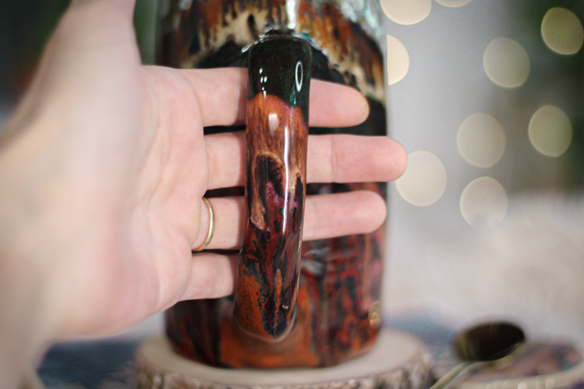 05-A Desert Oasis Textured Stein Mug - TOP SHELF, 21 oz.