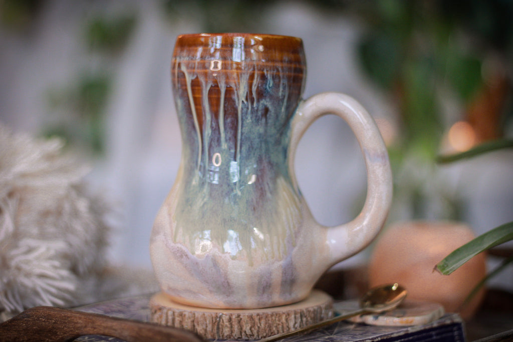 06-D New Wave Acorn Gourd Mug, 21 oz.