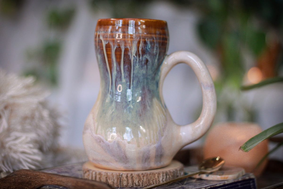 06-D New Wave Acorn Gourd Mug, 21 oz.
