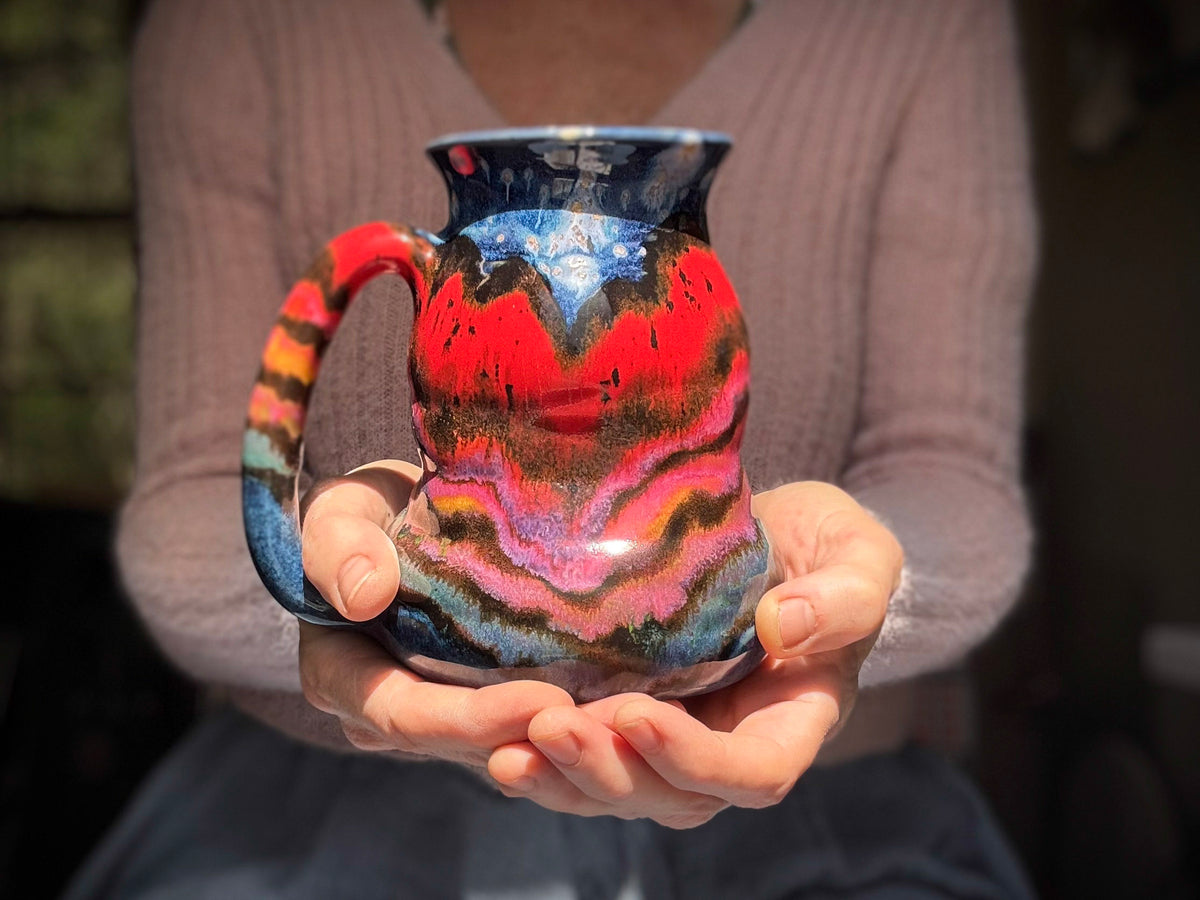 06-A Rainbow Family Variation Cuddle Mug, 23 oz.