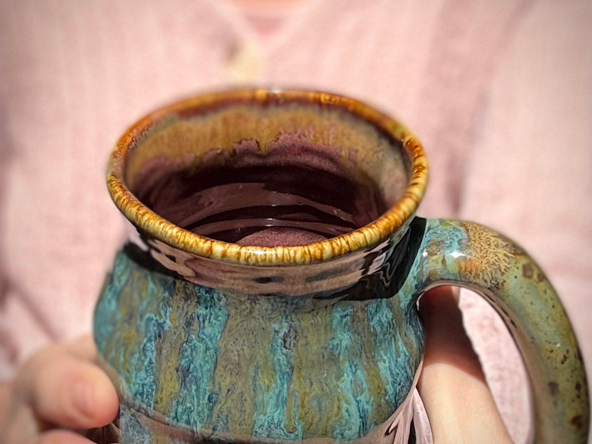 05-E Spanish Moss Cuddle Mug, 18 oz.