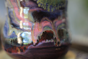 03-C Purple  PROTOTYPE Textured Divot 'Cuddle' Mug, 19 oz.