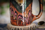 05-A Desert Oasis Textured Stein Mug - TOP SHELF, 21 oz.