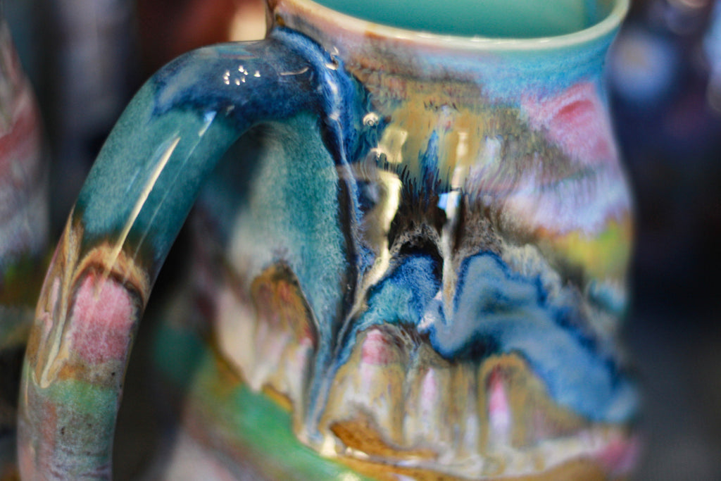 05-C Pastel 'FLOW' Cuddle Mug, 19 oz. (This listing is for one mug)