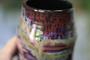 03-C Purple  PROTOTYPE Textured Divot 'Cuddle' Mug, 19 oz.