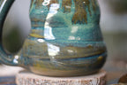 03-F Olive PROTOTYPE Barely Flared Textured Divot Mug - TOP SHELF, 18 oz.