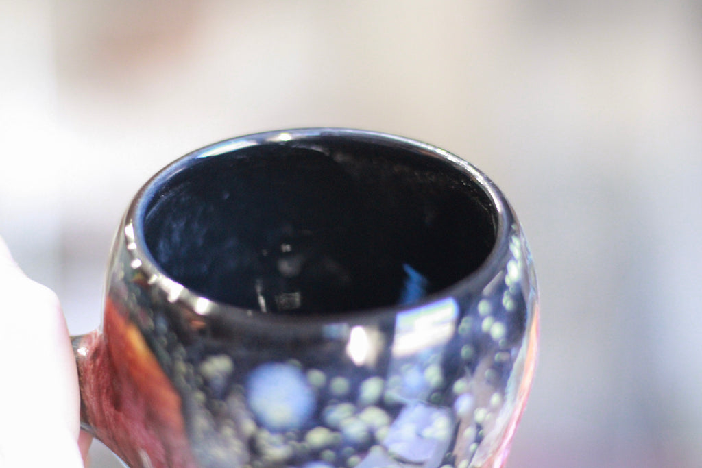 05-B Starry Night Textured Mug, 20 oz.