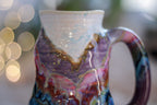 05-B Purple Mountain Majesty PROTOTYPE Barely Flared Textured Divot Mug, 20 oz.