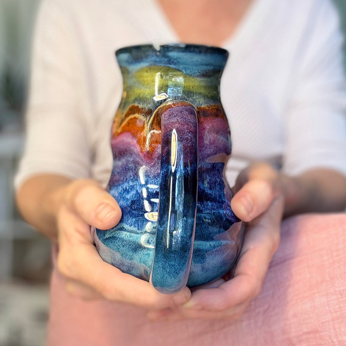 05-C Midnight Rainbow Cuddle Mug, TOP SHELF - 26 oz.