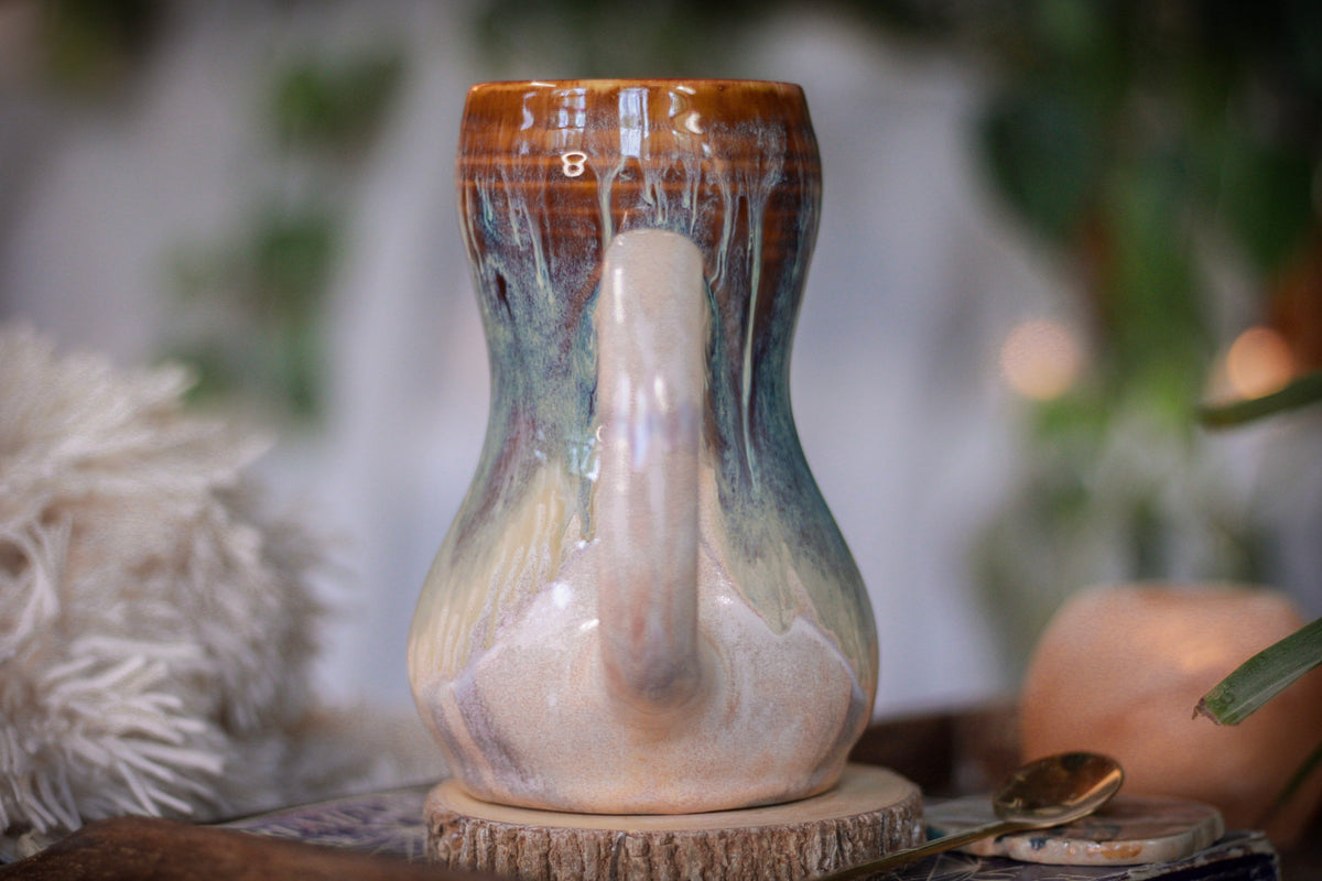 06-D New Wave Acorn Gourd Mug, 21 oz.