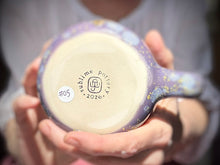 Load image into Gallery viewer, 05-C Lavender Fields Swirly Mug - TOP SHELF MISFIT, 24 oz.