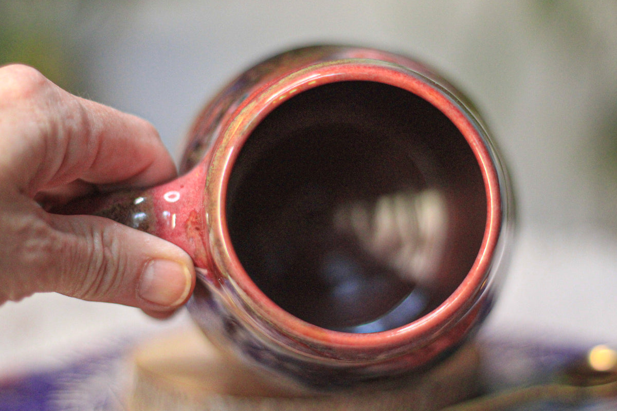 03-E Earthy Mauve 'FLOW' PROTOTYPE  Mug, 22 oz.