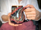 06-D Magenta Grotto Mid Mod Mug, 20 oz.