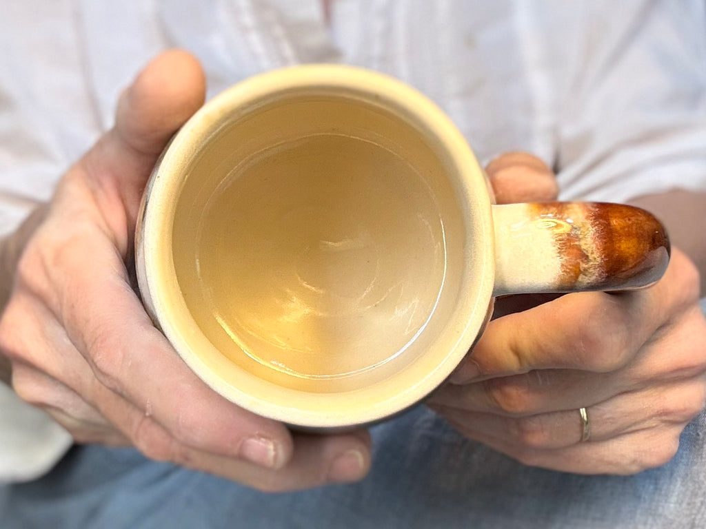 06-SC Barely Flared Textured Mug, 16 oz.