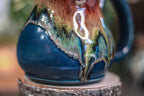 05-B Starry Night Acorn Gourd Mug - TOP SHELF MISFIT, 26 oz.