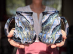 06-C Cosmic Amethyst Grotto Cuddle Mug - MINOR MISFIT, 22-23 oz - 10% off (This listing is for one mug)