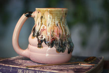 Load image into Gallery viewer, 06-E Granny's Lace Barely Flared Textured Mug, 22 oz.
