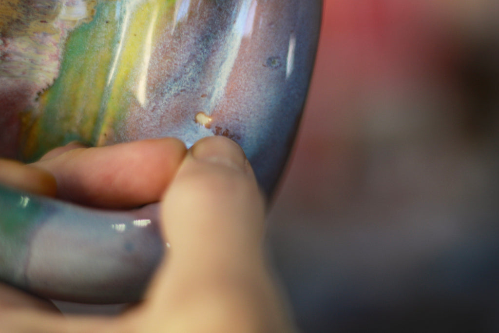 05-C Pastel 'FLOW' Cuddle Mug, 19 oz. (This listing is for one mug)
