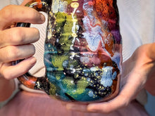 Load image into Gallery viewer, 06-A Rainbow Stellar Swirly Mug - TOP SHELF MISFIT, 26 oz.