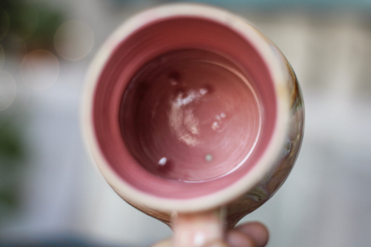 06-C Soft Earth Series PROTOTYPE Gourd Mug - ODDBALL, 16 oz. - 15% off