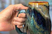 Load image into Gallery viewer, 14-E Blue PROTOTYPE Curvy Mug, 22 oz.