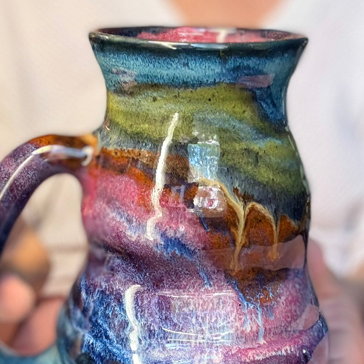 05-C Midnight Rainbow Cuddle Mug, TOP SHELF - 26 oz.