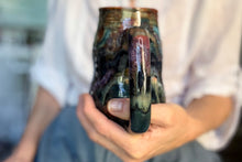 Load image into Gallery viewer, 11-D 'FLOW' EXPERIMENT Barely Flared Textured Mug, 20 oz.
