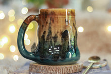 Load image into Gallery viewer, 05-D Molten Cheetah Notched Textured Divot Mug, 16 oz.