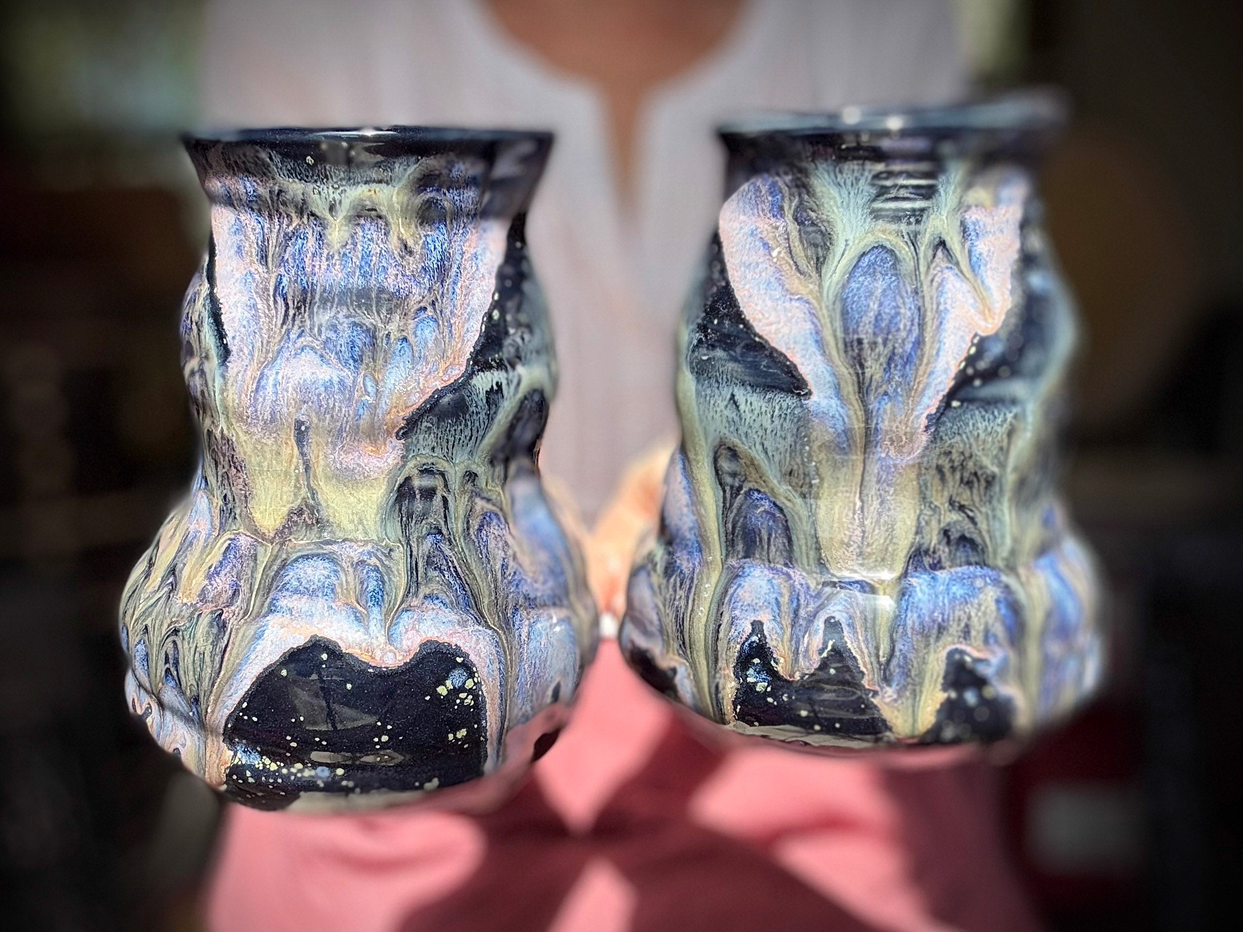 06-C Cosmic Amethyst Grotto Cuddle Mug - MINOR MISFIT, 22-23 oz - 10% off (This listing is for one mug)