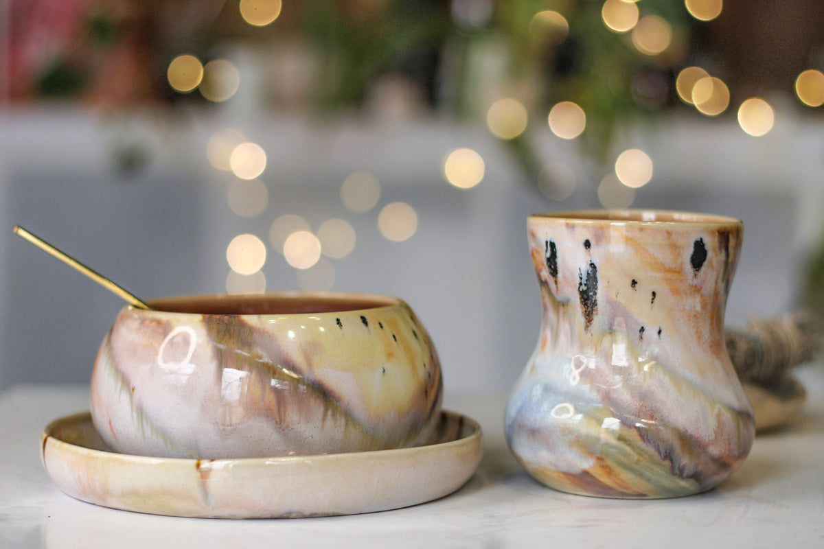 06-A Soft Earth Series PROTOTYPE Hermit Set - MISFIT, 12 oz./17 oz. - 15% off