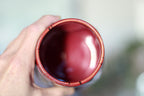 05-B Earthy 'FLOW' Textured Divot Cups - TOP SHELF, 18 oz. (This listing is for one cup)