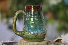 Load image into Gallery viewer, 05-E Emerald Falls Textured Divot Mug, 21 oz.