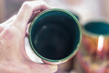 Load image into Gallery viewer, 05-C Amber 'FLOW' Variation PROTOTYPE Textured Cups, 14 oz. (This listing is for one cup)