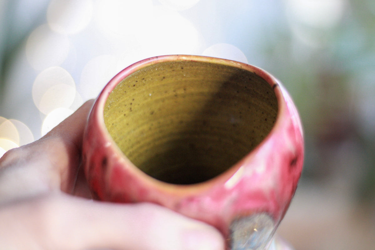 05-B Rainbow 'FLOW' Gourd Cup, 20 oz.