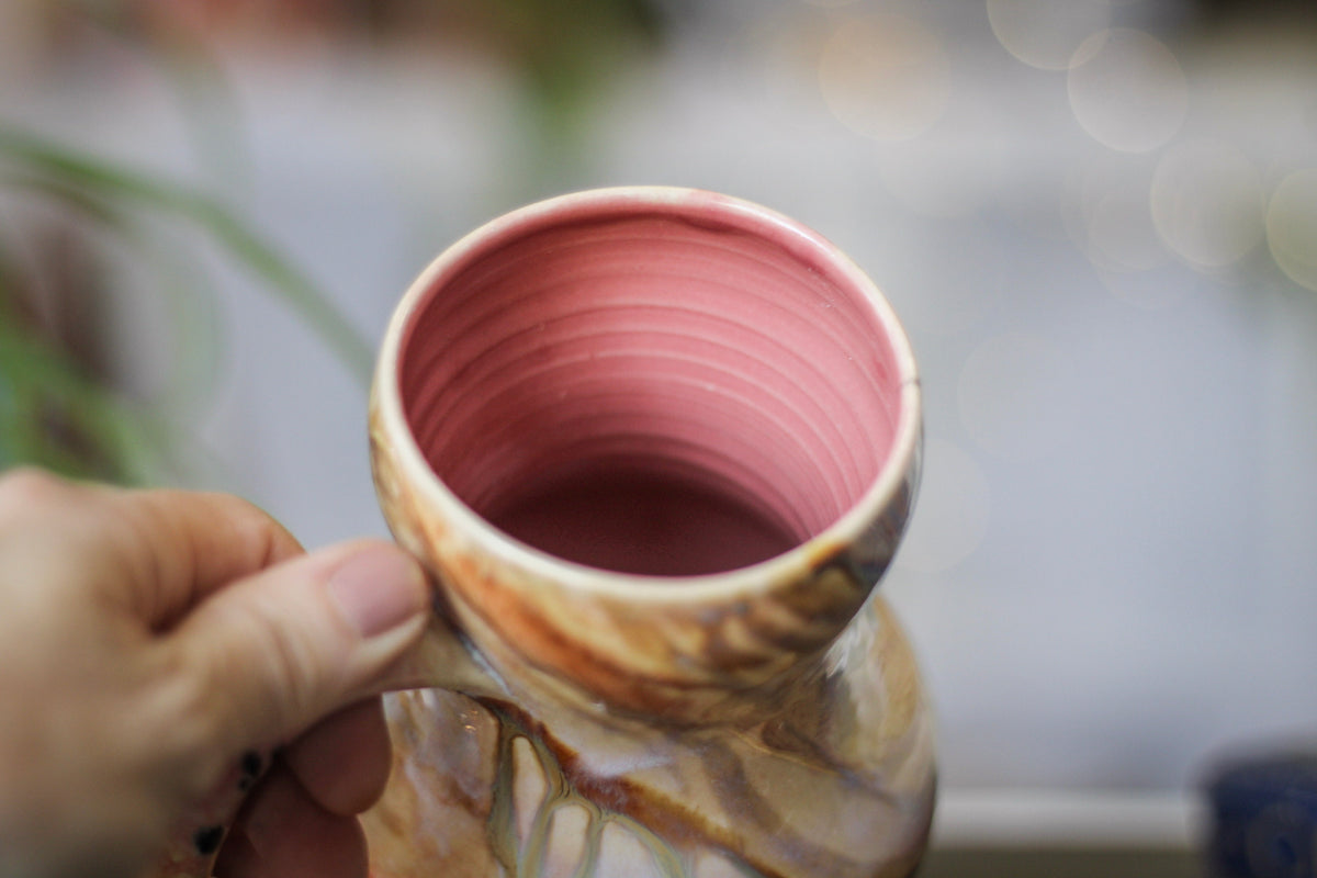 06-C Soft Earth Series PROTOTYPE Gourd Mug - ODDBALL, 16 oz. - 15% off