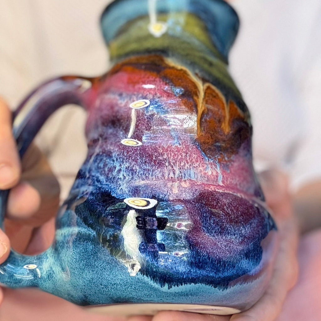 05-C Midnight Rainbow Cuddle Mug, TOP SHELF - 26 oz.
