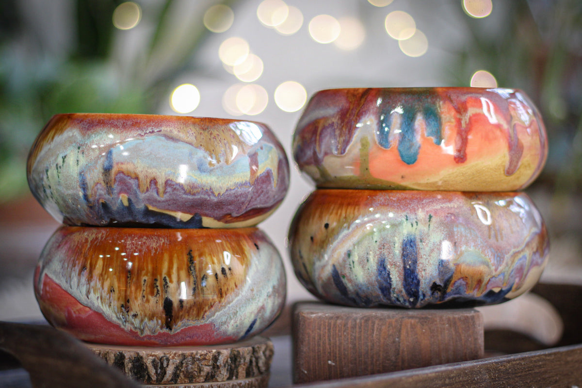 06-F Flow Bowl - MISFIT, 14 oz. - 10% off (This listing is for one bowl)