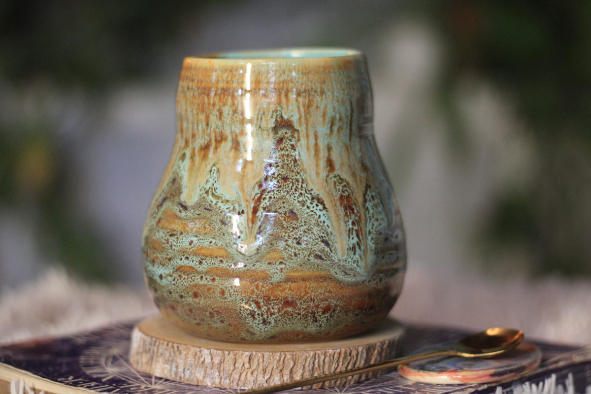 04-E Aqua/Ameer PROTOTYPE Textured  Mug, 20 oz.